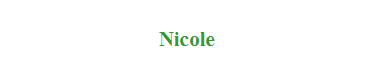 Nicole